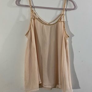 Flowy beaded camisole